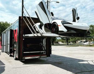 Hard Side Enclosed Car Transport